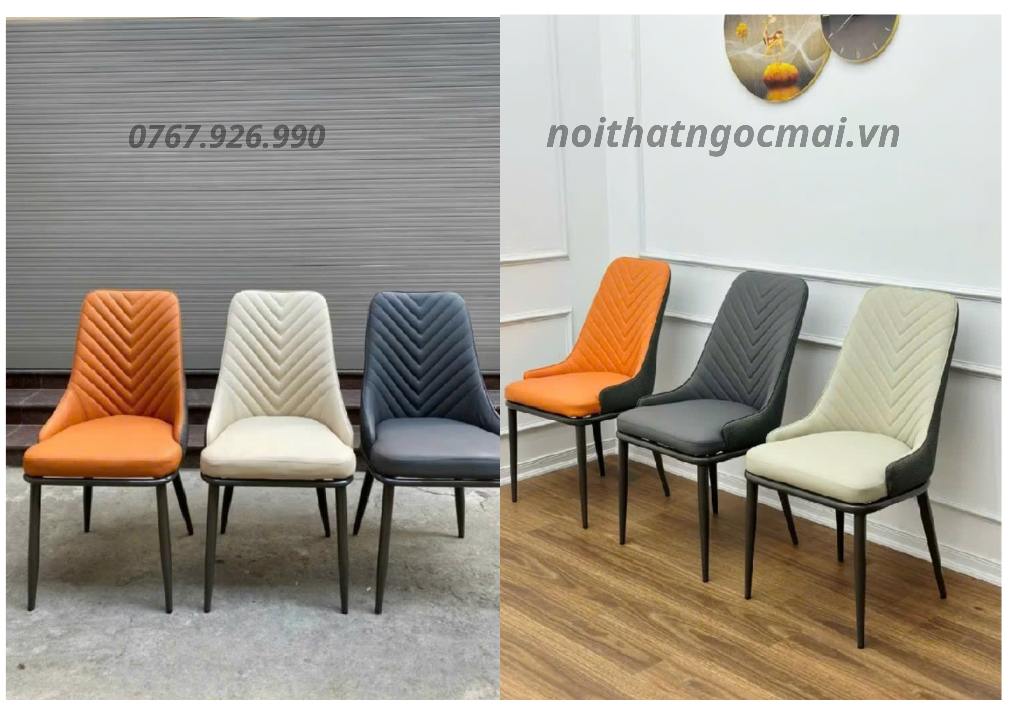 Bàn Ăn Mặt Đá Ceramic 6 ghế Da cao cấp - Mã B202 - Ảnh 23