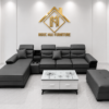 Bộ sofa góc L 3m2x1m6 Thư giãn kèm bàn trà và ghế phụ sang trọng – Mã HM320
