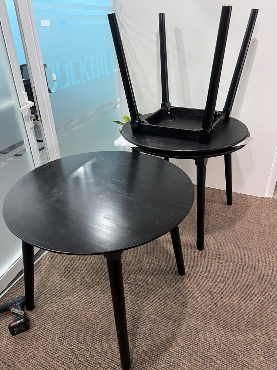 Bàn ăn gỗ D100cm – Bàn ăn tròn 6 ghế full gỗ cau su tự nhiên - Mã MH038 - Ảnh 9