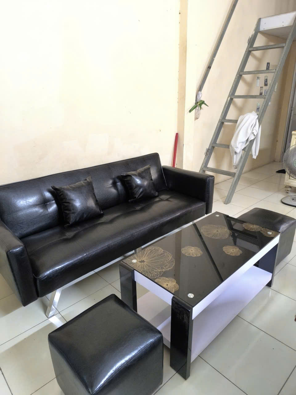 Bộ sofa bed phòng tiếp khách 6 món - sofa căn hộ da pu-mã MH042 - Ảnh 11