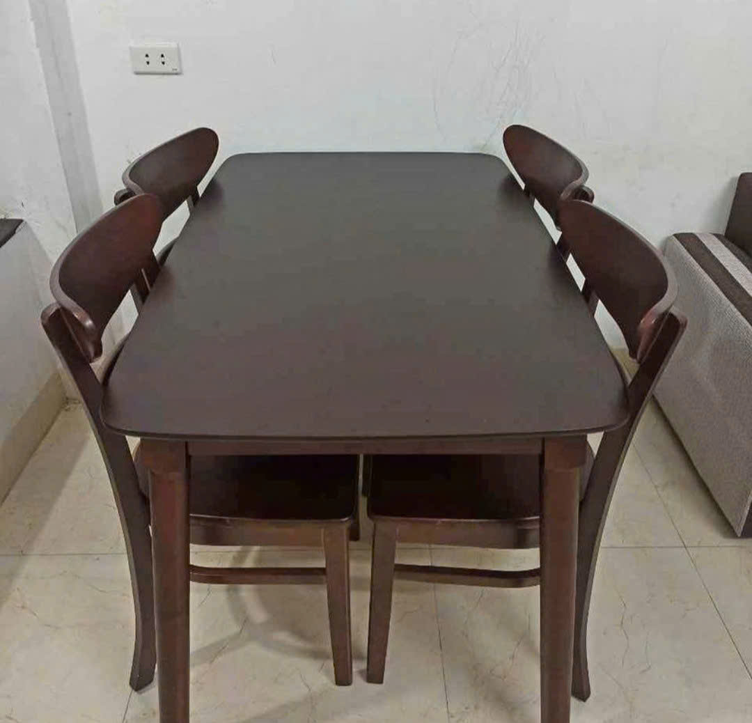 Bộ Bàn Ăn 4 ghế gỗ cabin thiết kế hiện đại - mã MH034 - Ảnh 7