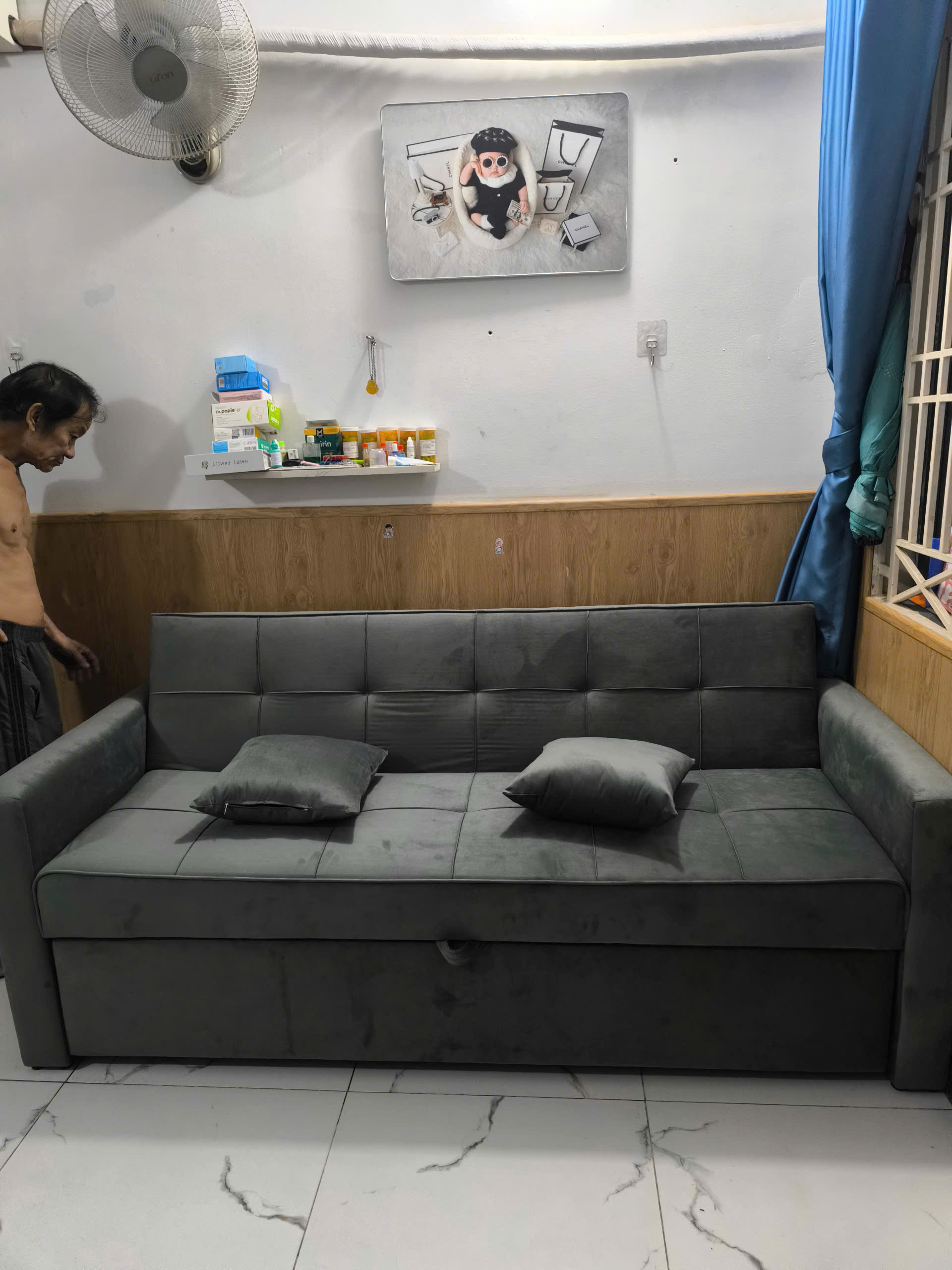 Sofa gường kéo 2 trong 1 tiện lợi - nhiều chế độ - Mã MH041 - Ảnh 16