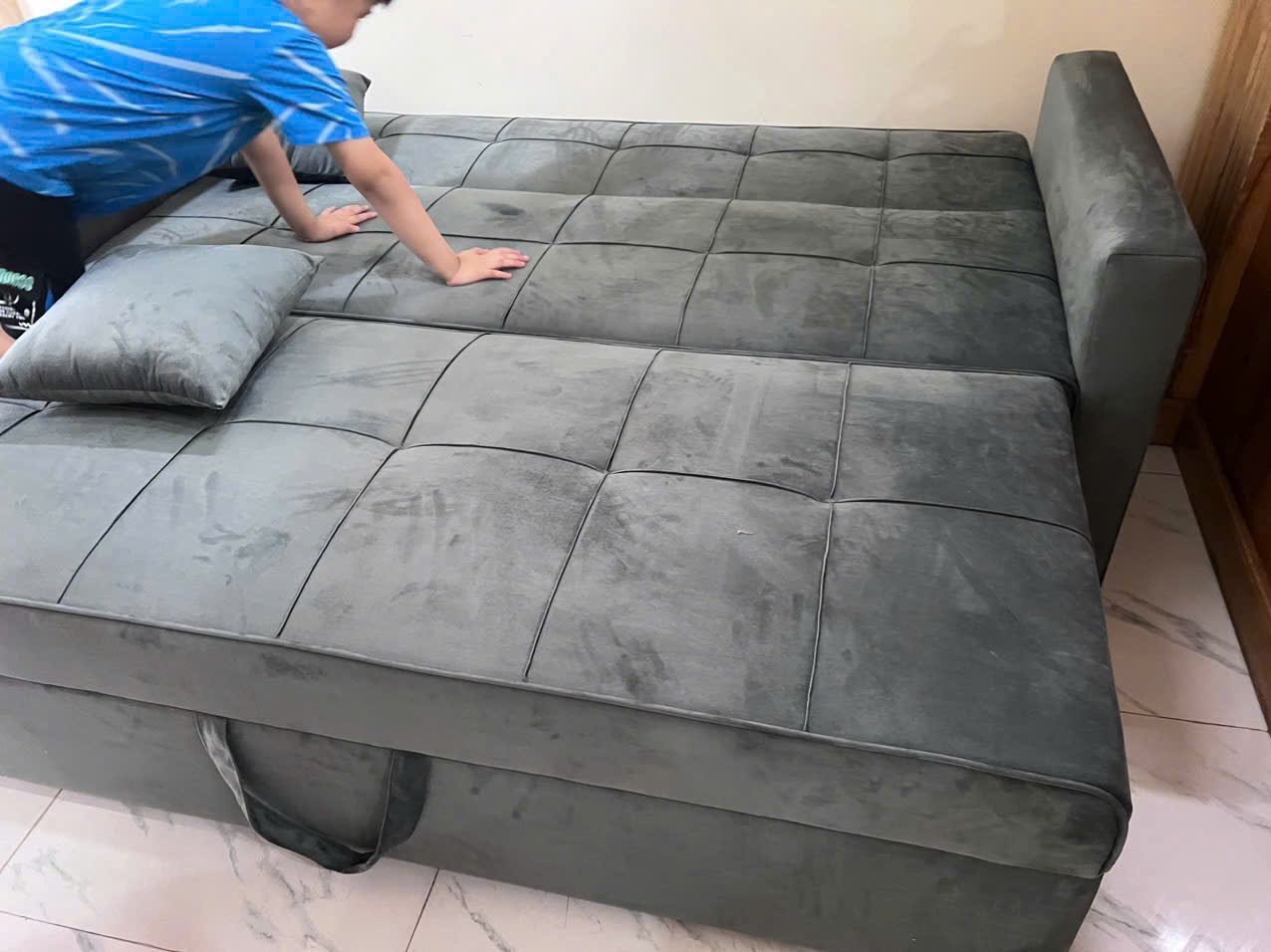 Sofa gường kéo 2 trong 1 tiện lợi - nhiều chế độ - Mã MH041 - Ảnh 13