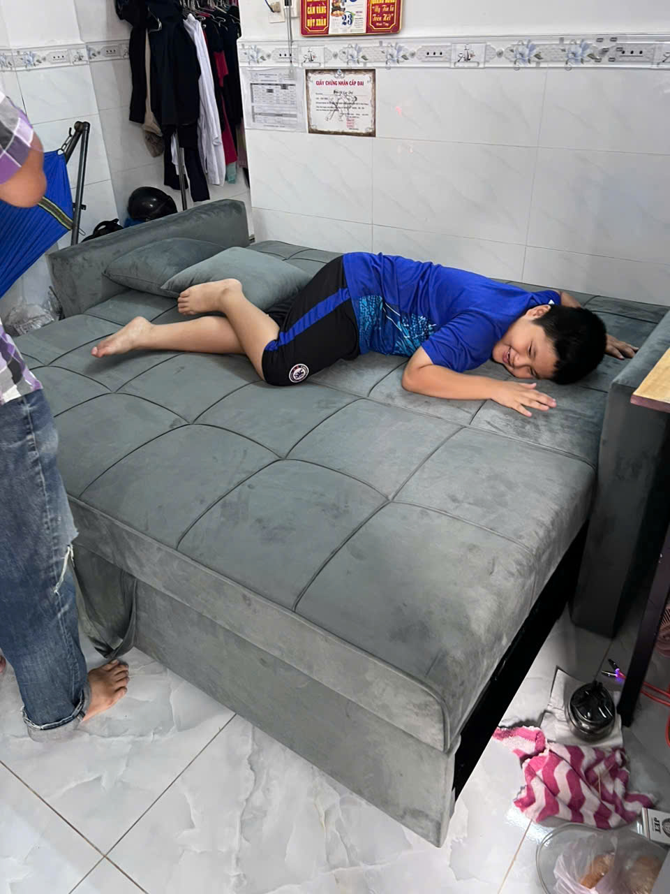 Sofa gường kéo 2 trong 1 tiện lợi - nhiều chế độ - Mã MH041 - Ảnh 14