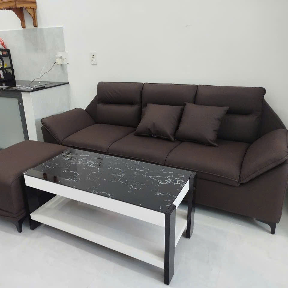 Bộ Sofa Da Pu Cao Cấp 2M2x85 Kèm 1 Đôn Và Bàn Trà – Sofa Phòng Khách Hiện Đại - Mã: MHO16 - Ảnh 19