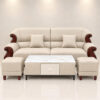 BỘ SOFA CAO CẤP THỜI THƯỢNG SANG TRỌNG -QUÝ TỘC 2M4 +2 ĐÔN +2 GỐI+1 BÀN TRÀ- mã MH357