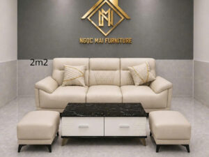 Bộ sofa 2m2 thiết kế caro sang trọng -mã MH504