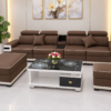Bộ sofa 3m thiết kế caro tay phối viền gỗ sang trọng ,hiện đại-mã MH506