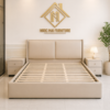 Gường Bọc Nệm 1m8x2m Khiết Kế Chữ Nhật Thanh Lich Giản Dị-mã MH345