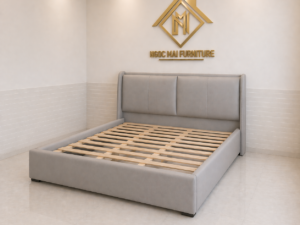 Gường Bọc Nệm Mặt Chữ Nhật Đẹp Mắt Nhẹ Nhàng 1m6x2m-mã MH343