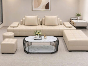 Bộ sofa phòng khách thiết kế mới tiện nghi cho mọi không gian - mã MH690