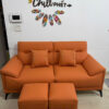 Sofa băng phòng khách 1m8 chân cao tựa lưng caro nổi bật ,mẫu sofa hiện đại,sang trọng, tiện lợi phù hợp nhà diện tích nhỏ hoặc chung cư(không bàn trà) – mã MH677