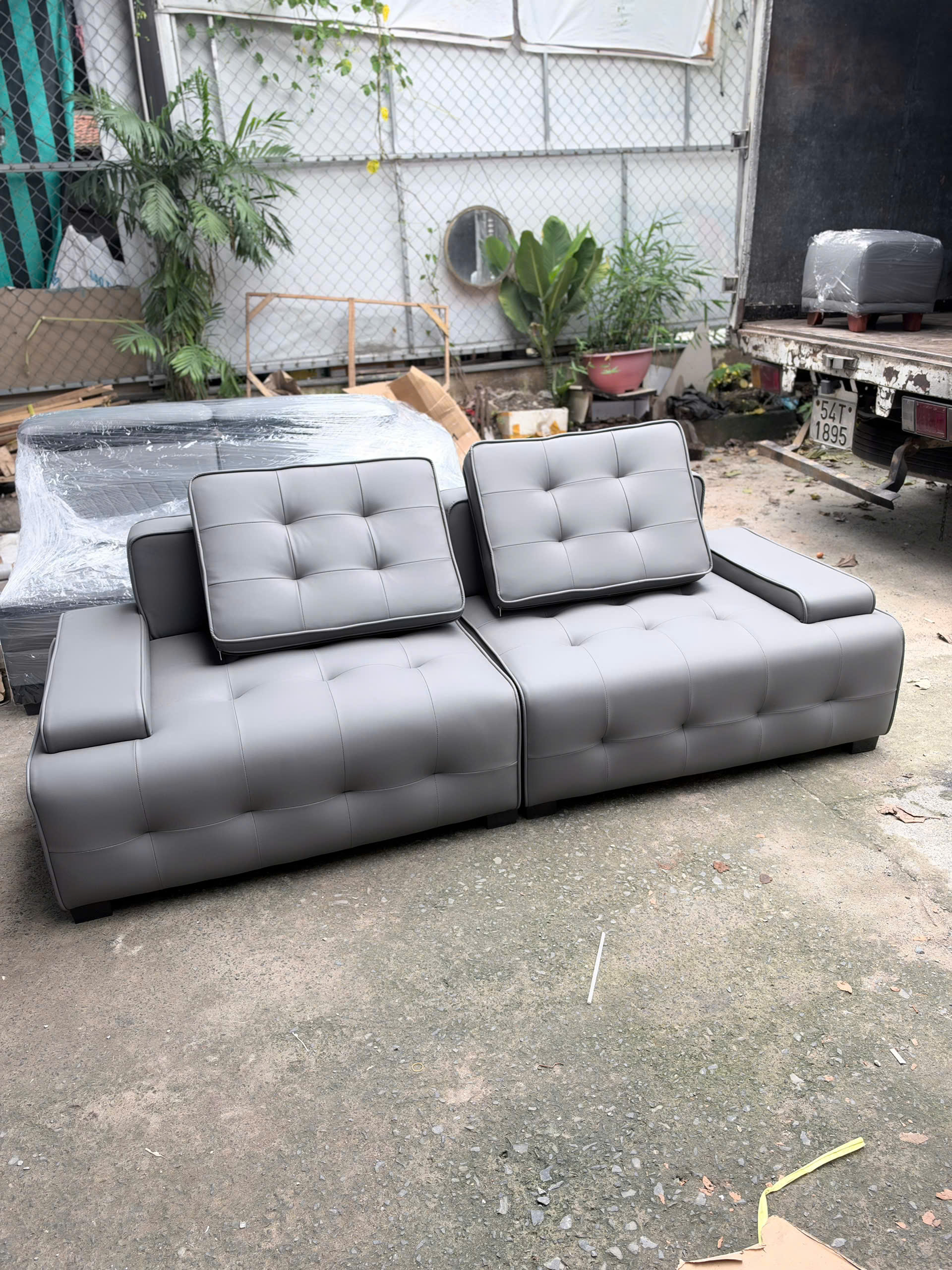 Sofa băng phòng khách 2m2 thiết kế mới ,diện mạo mới,mẫu sofa hiện đại,sang trọng, tiện lợi phù hợp mọi diện tích(không bàn trà) – mã MH681 - Ảnh 5