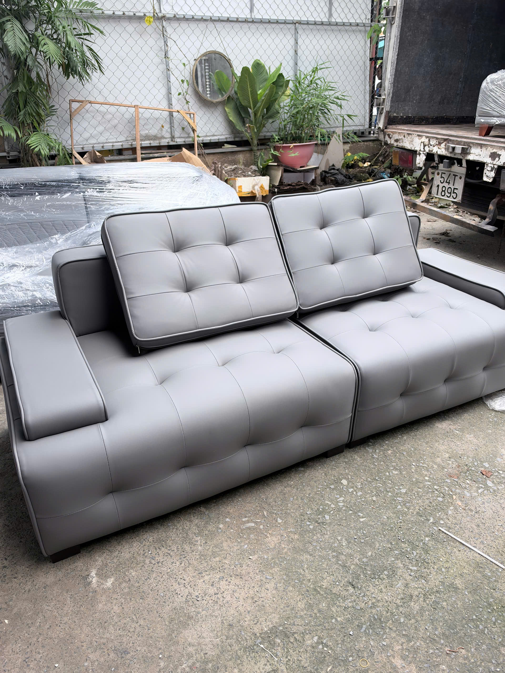 Sofa băng phòng khách 2m2 thiết kế mới ,diện mạo mới,mẫu sofa hiện đại,sang trọng, tiện lợi phù hợp mọi diện tích(không bàn trà) – mã MH681 - Ảnh 9