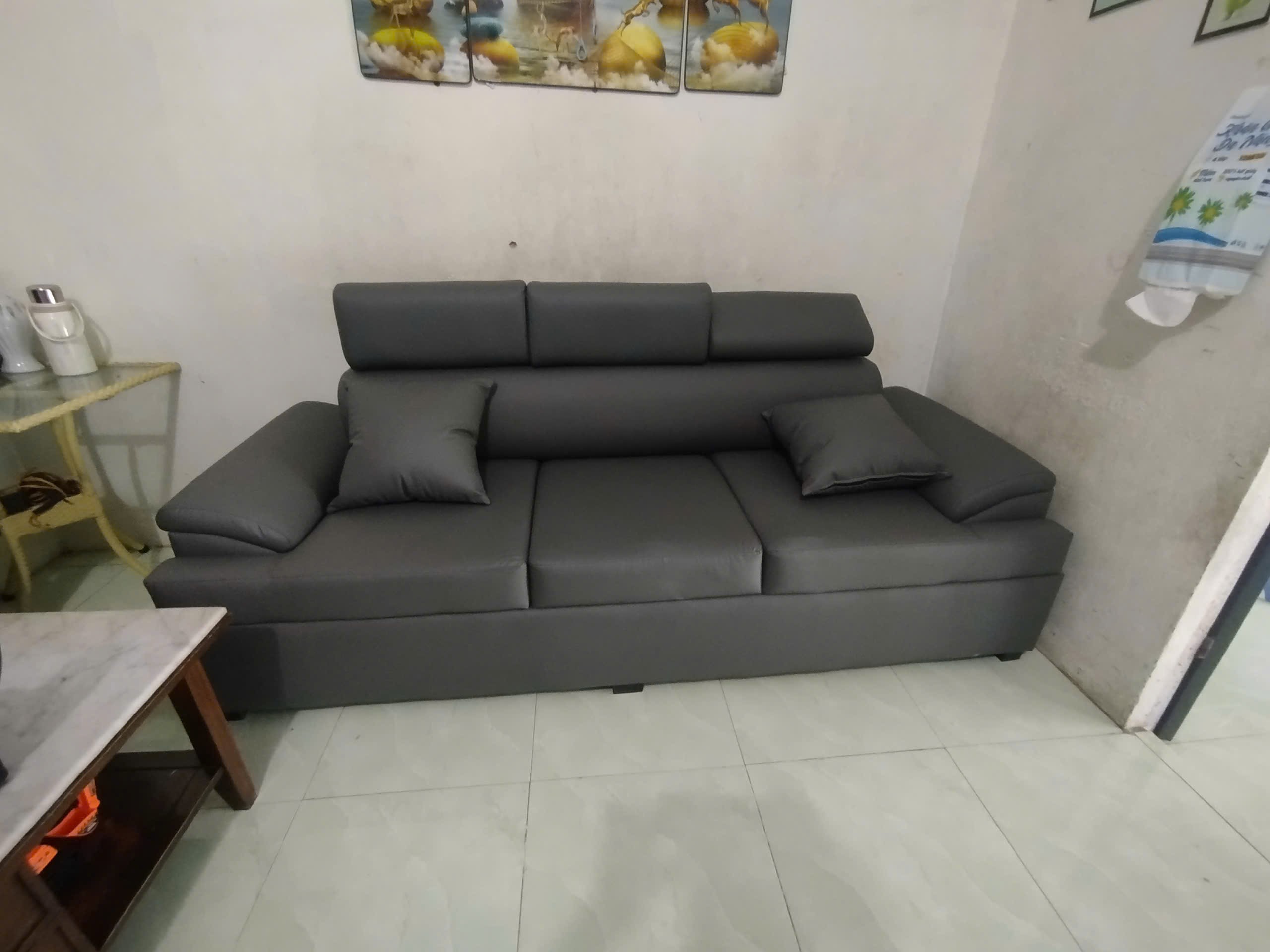 SOFA 2M2 DA PU CHỐNG TRẦY XƯỚC CAO CẤP HIỆN ĐẠI-MÃ MH670 - Ảnh 7